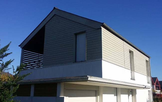 Extension ossature bois sur Rennes dans le département d'Ille et Vilaine